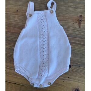 Mi Lucero Light Pink Knit Bubble size 6 mo